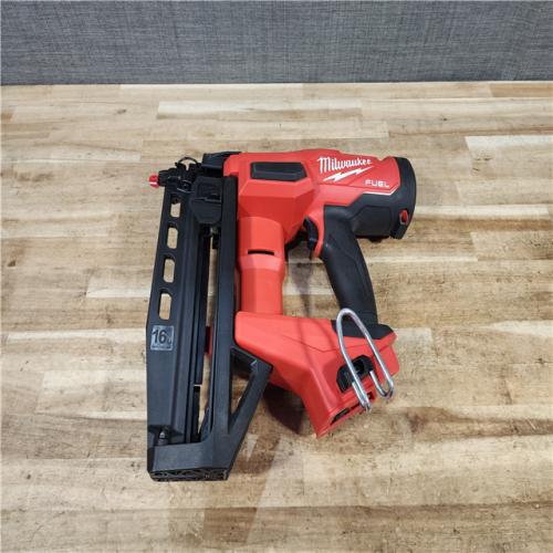HOUSTON LOCATION - AS - IS Milwaukee FUEL 18-Volt Lithium-Ion Brushless Cordless Gen ll 16-Gauge Straight Finish Nailer (Tool Only)