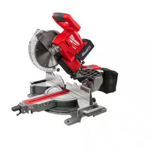 DALLAS LOCATION - Milwaukee M18 FUEL 18V 10 in. Lithium-Ion Brushless Cordless Dual Bevel Sliding Compound Miter Saw Kit with One 8.0 Ah Battery