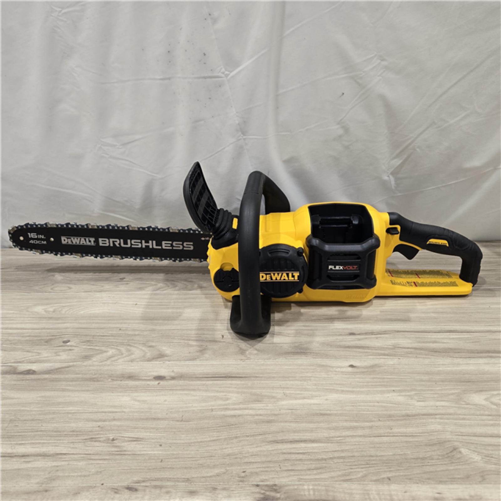 AS-IS DEWALT FLEXVOLT 60V MAX 16in. Cordless Chainsaw Kit