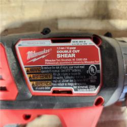 HOUSTON LOCATION - AS - IS Milwaukee 18-Volt Lithium-Ion Cordless 18-Gauge Double Cut Metal Shear (Tool-Only)