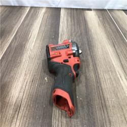 AS-IS M12 FUEL 12V Lithium-Ion Brushless Cordless Stubby 3/8 in. Impact Wrench (Tool-Only)