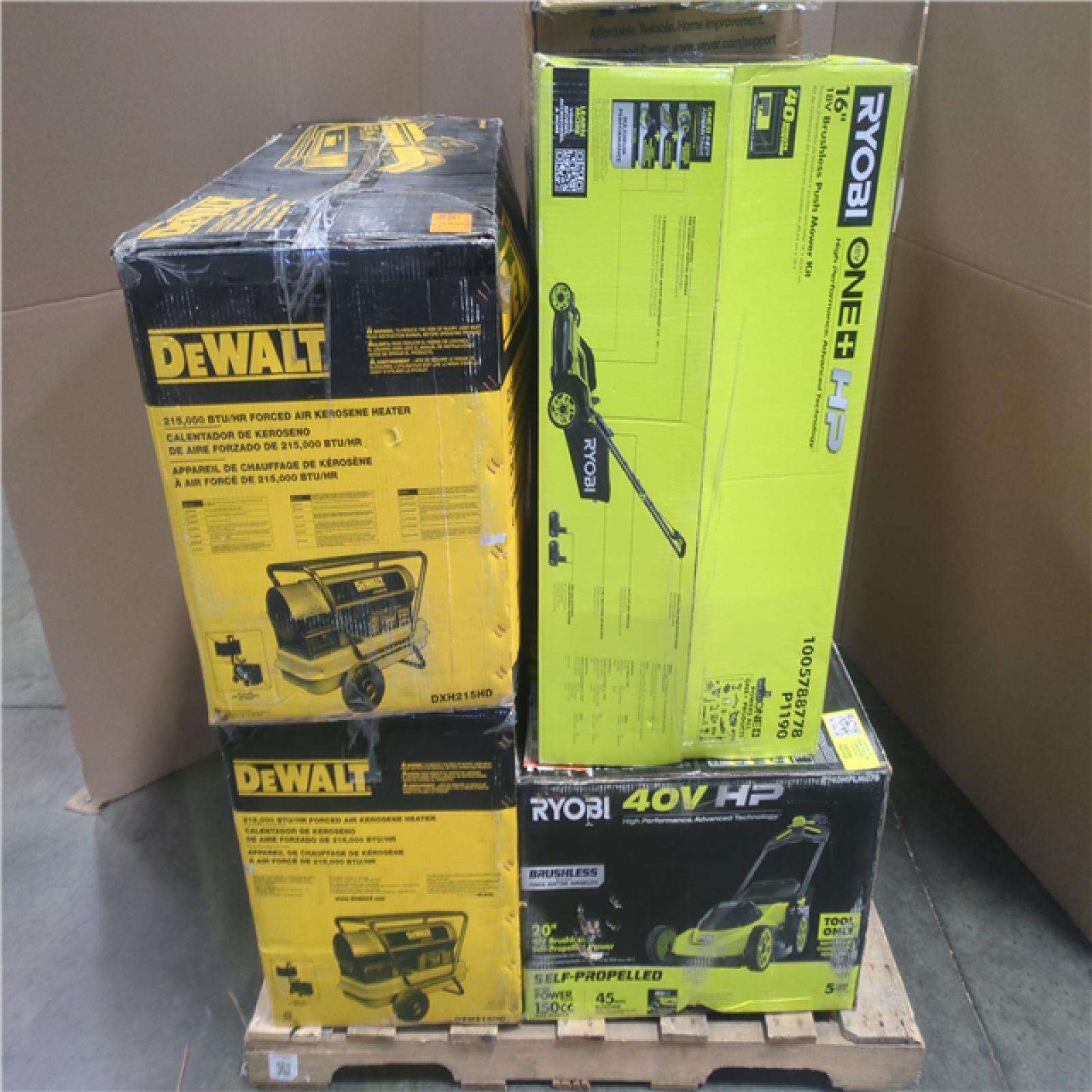 CALIFORNIA AS-IS OUTDOOR POWER EQUIPMENT