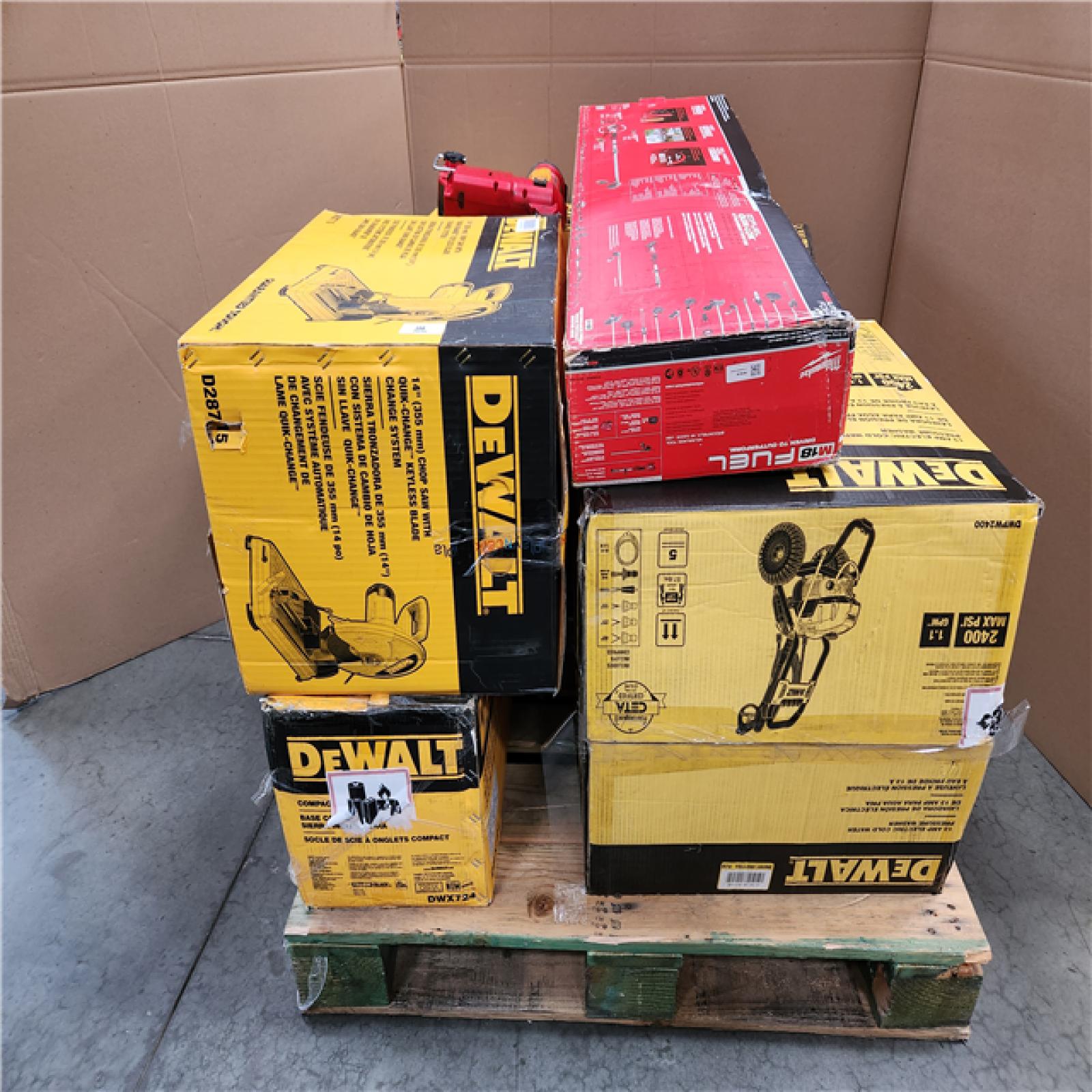CALIFORNIA  AS-IS TOOL PALLET