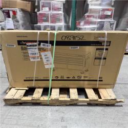 DALLAS LOCATION- AS-IS Husky Tool Storage 46 in. W x 18 in. D 9-Drawer Mobile Workbench Cabinet in Gloss Black