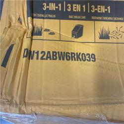 CALIFORNIA AS IS DEWALT DW12ABW6RK039 28” SELF PROPELLED MOWER