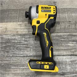 AS-IS DEWALT Atomic 20V Max Lithium-Ion Brushless Cordless Compact 1/4 in. Impact Driver Kit