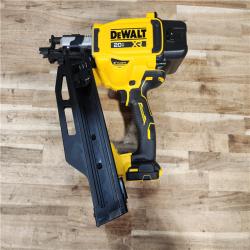 HOUSTON LOCATION - AS-IS DEWALT 20-Volt 21° Cordless Framing Nailer (Tool-Only)