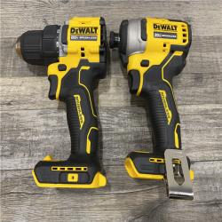AS-IS DEWALT ATOMIC 20-Volt MAX Lithium-Ion Cordless Combo Kit