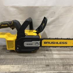AS-IS DEWALT 20V MAX Compact 12 Brushless Cordless Chainsaw Kit
