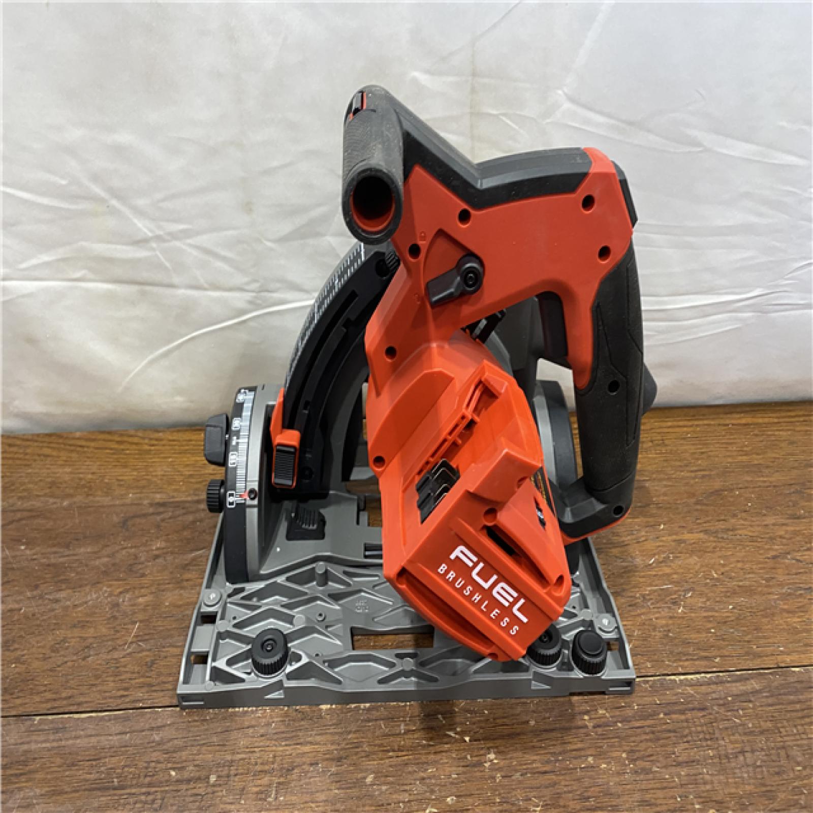 AS-IS Milwaukee M18 FUEL 18V Lithium-Ion Cordless Brushless 6-1/2 in. Plunge Cut Track Saw (Tool-Only)