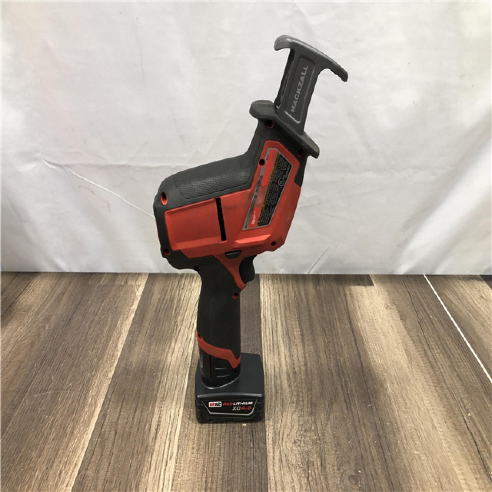 AS-IS Milwaukee FUEL 12V Lithium-Ion Brushless Cordless HACKZALL Reciprocating Saw Kit