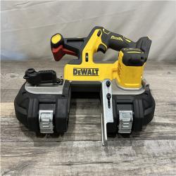 AS-IS DEWALT 20V MAX XR Brushless Dual Trigger Lithium-Ion Cordless Mid-Size Bandsaw (Tool Only)
