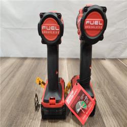 AS-IS- MILWAUKEE FUEL 18V Lithium-Ion Brushless Cordless Hammer Drill and Impact Driver Combo Kit
