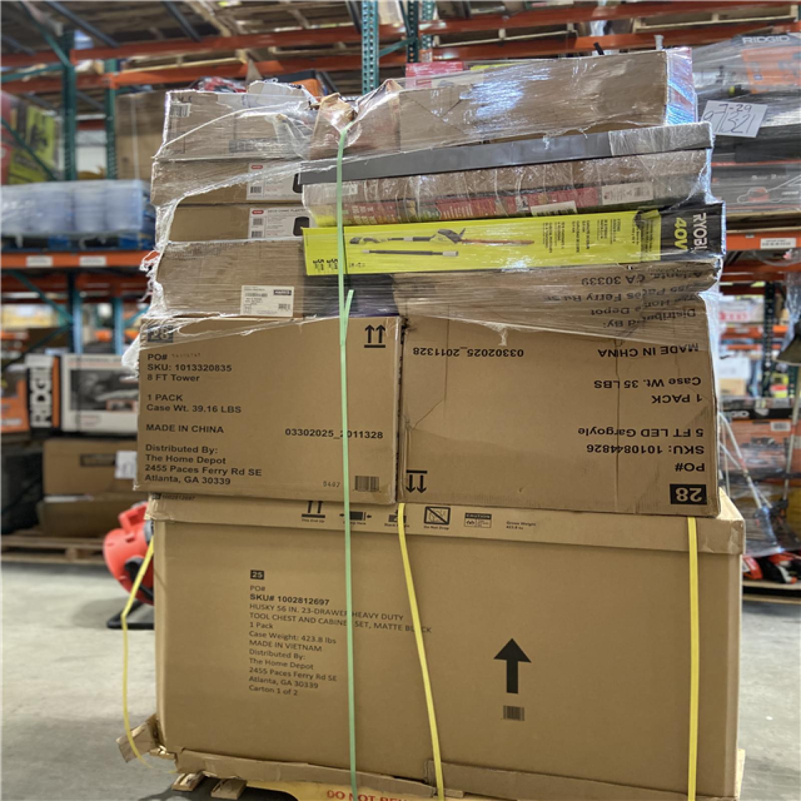 DALLAS LOCATION - AS-IS HOME IMPROVEMENT PALLET