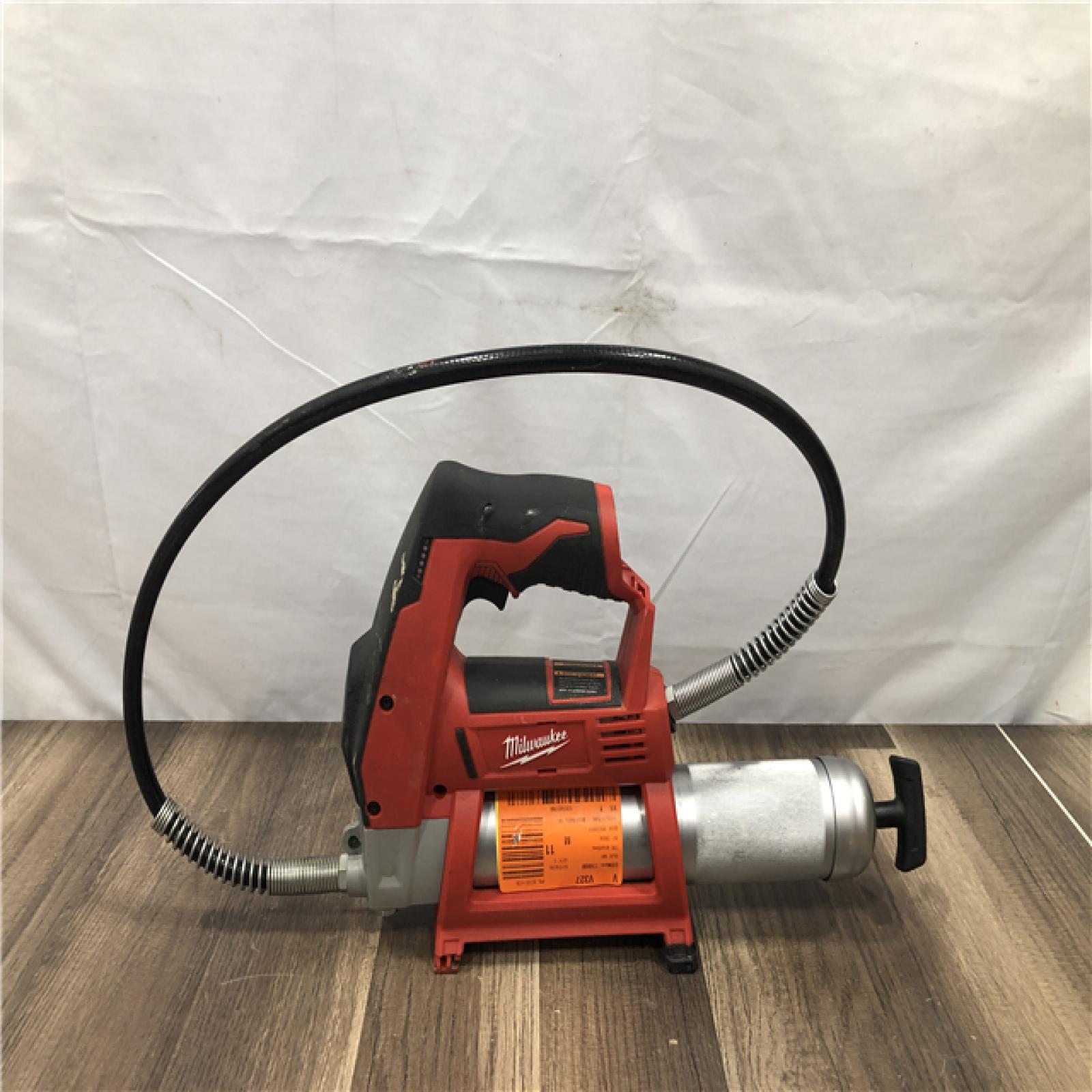 AS-IS Milwaukee M12 12V Lithium-Ion Cordless Grease Gun (Tool-Only)