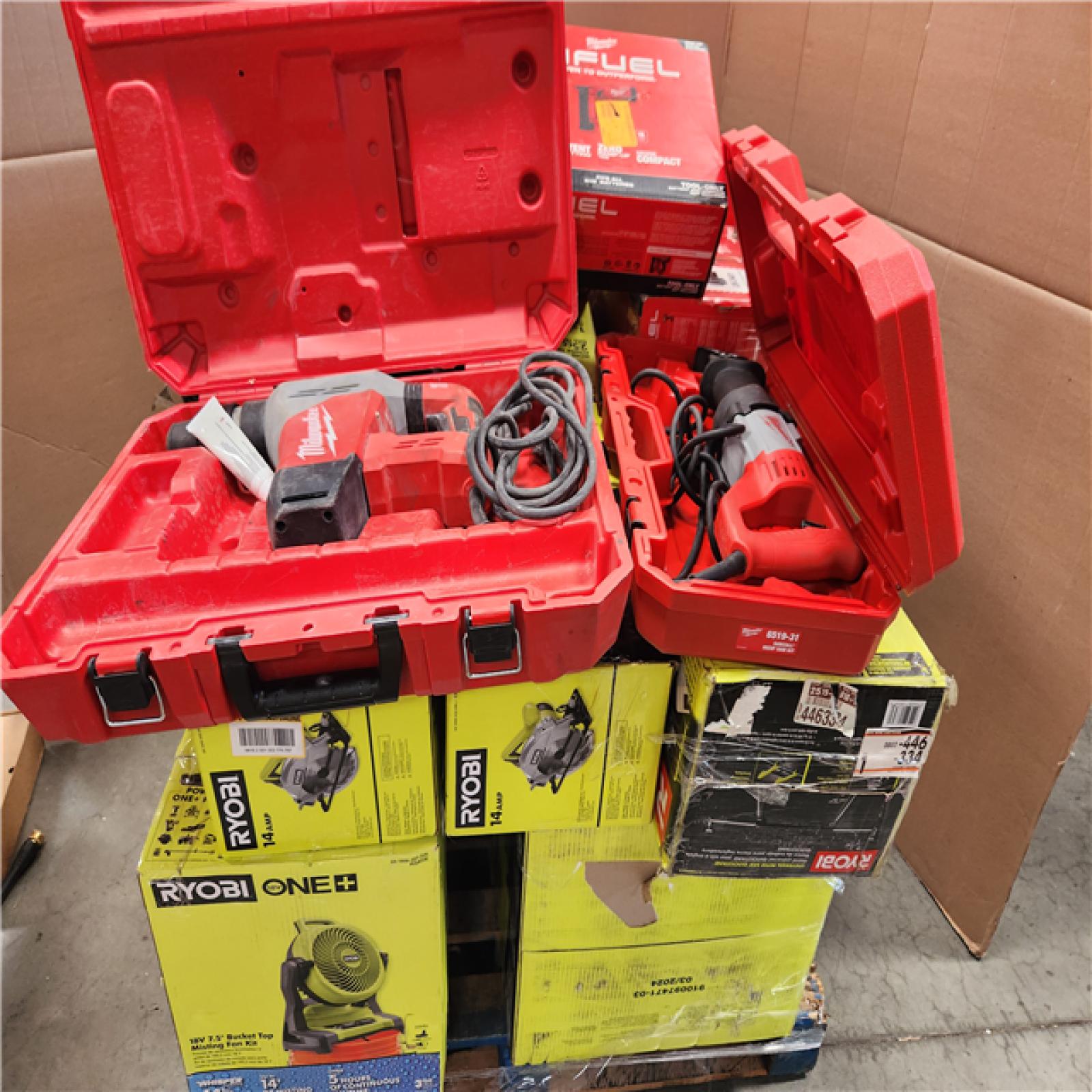 CALIFORNIA AS-IS TOOL PALLET