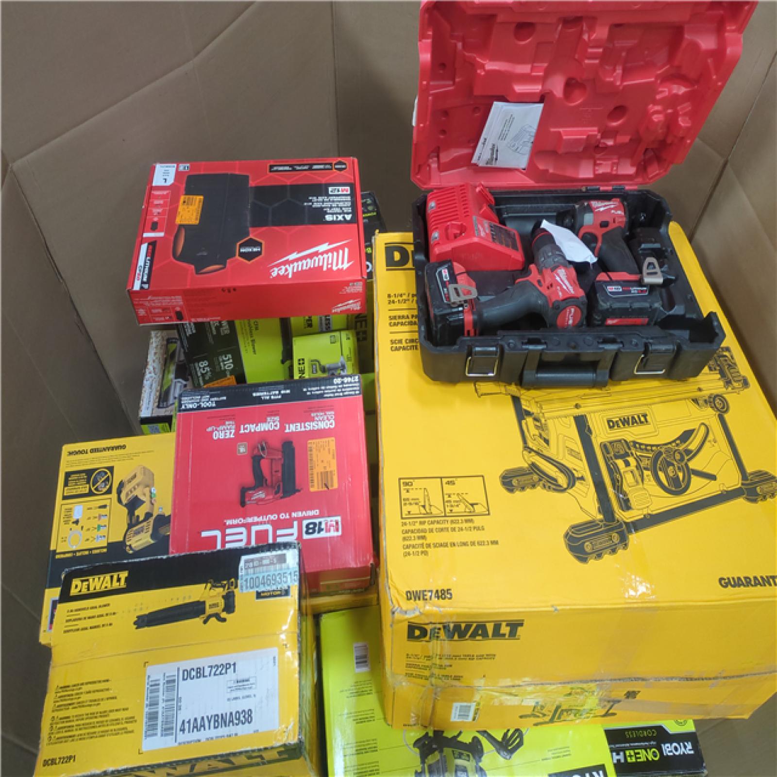 CALIFORNIA AS-IS TOOL PALLET