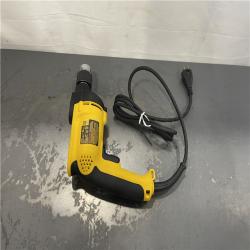 AS-IS- DEWALT 7.8 Amp Corded 1/2 in. Variable Speed Reversible Hammer Drill
