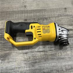AS-IS DEWALT 20V MAX Cordless 4.5 in. - 5 in. Angle Grinder (Tool Only)