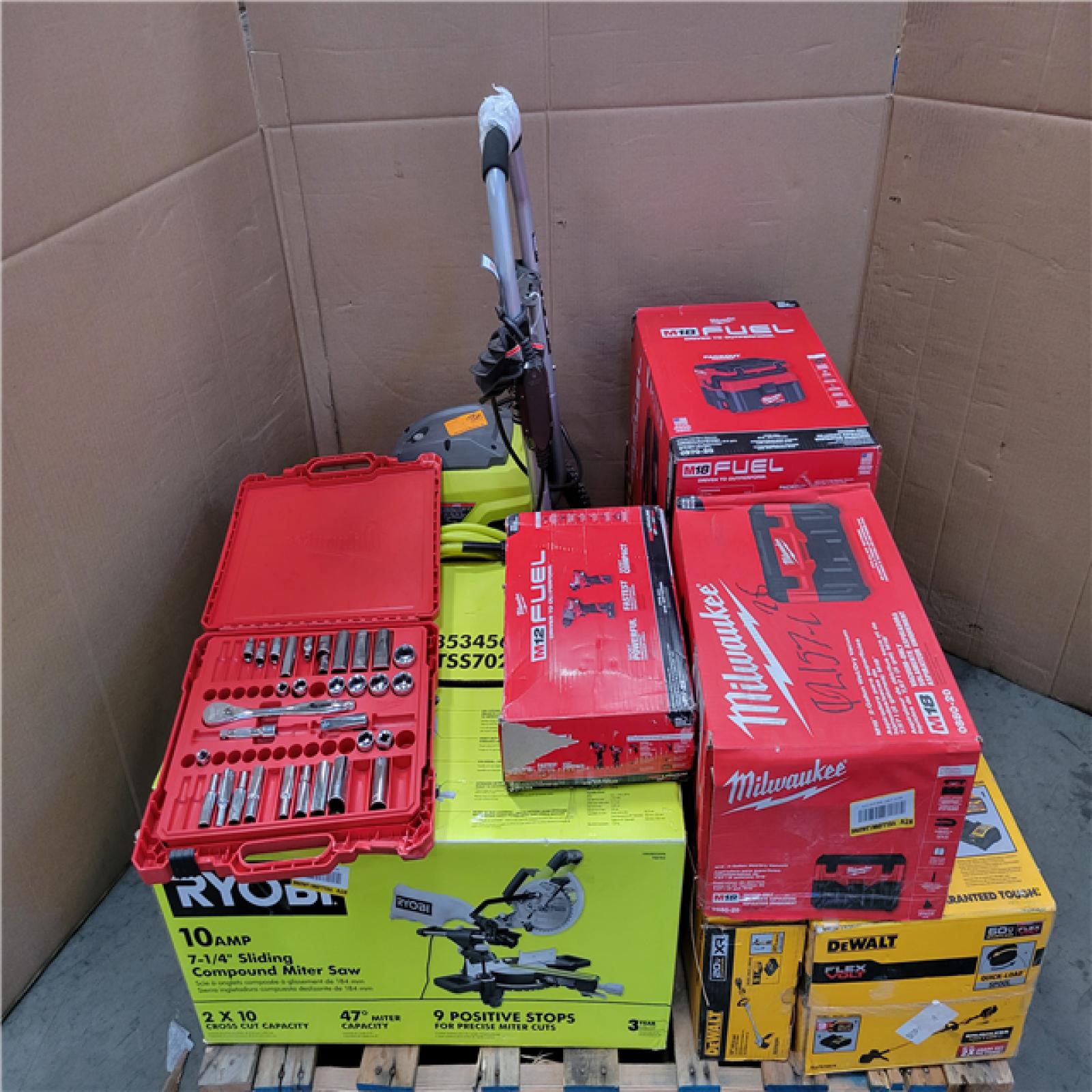 CALIFORNIA AS-IS TOOL PALLET