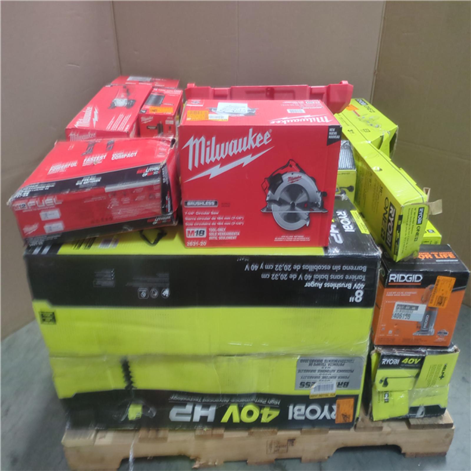CALIFORNIA AS-IS TOOL PALLET