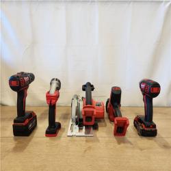 AS-IS- Milwaukee M18 18V Lithium-Ion Cordless 5 Tool Combo Kit