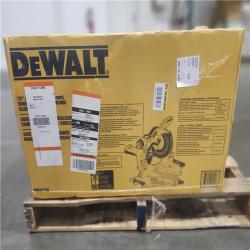NEW- DeWalt 15 Amps 12 in. Corded Dual-Bevel Sliding Compound Miter Saw