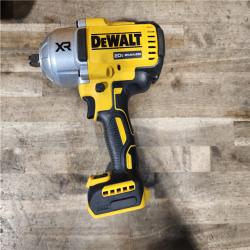 HOUSTON LOCATION - AS-IS Dewalt 20V MAX Lithium-Ion Cordless 1/2 in. Impact Wrench Kit W/ BATTERY & CHARGER