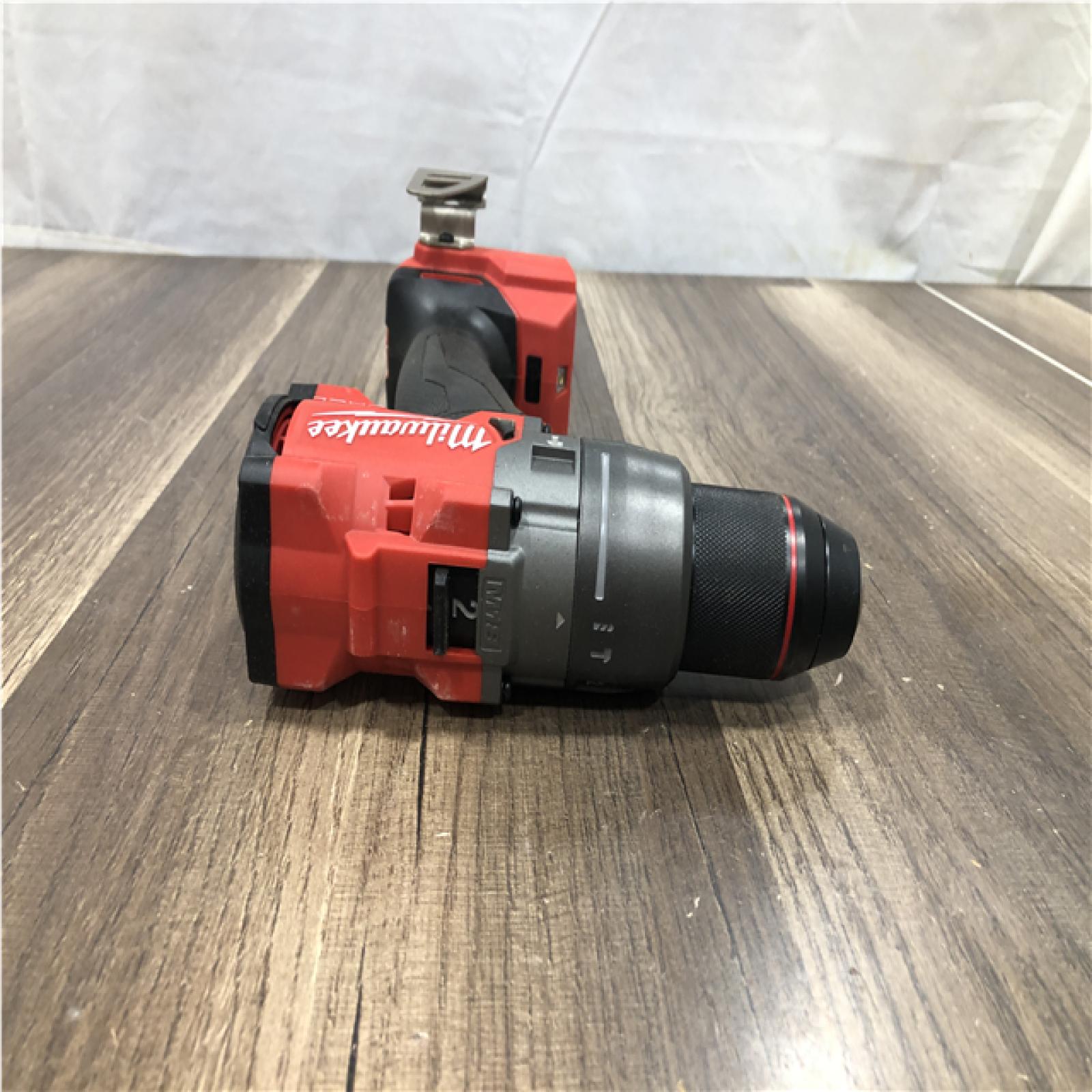 AS-IS Milwaukee FUEL 18V Lithium-Ion Brushless Cordless 1/2 in. Hammer Drill/Driver (Tool-Only)