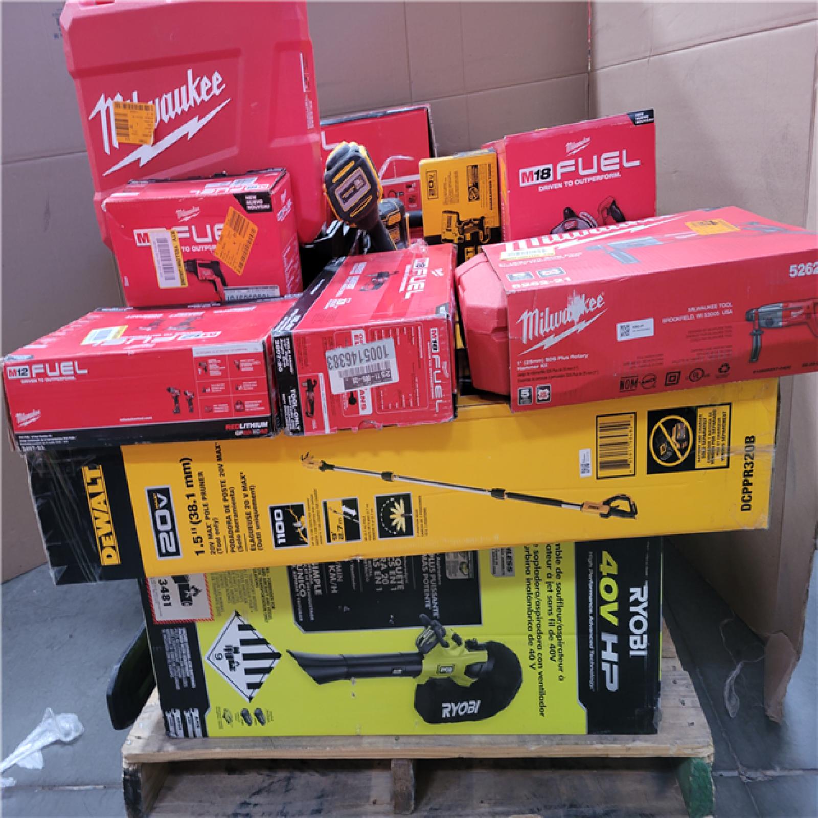 CALIFORNIA AS-IS TOOL PALLET