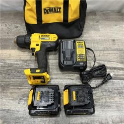 AS-IS DEWALT 20V MAX Cordless 1/2 in. Drill/Driver Kit
