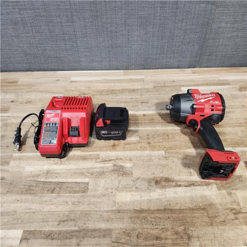 HOUSTON LOCATION - AS-IS Milwaukee FUEL 18V Lithium-Ion Brushless Cordless 1/2 in. Impact Wrench w/Friction Ring Kit