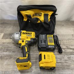 AS-IS DEWALT 20V MAX Lithium-Ion Cordless 1/2 in. Impact Wrench Kit