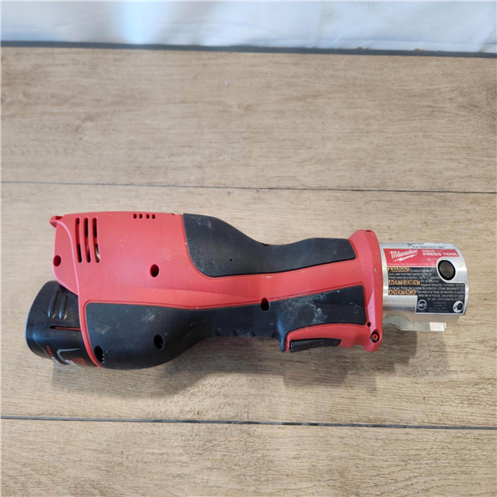 AS-IS- Milwaukee 12-Volt Lithium-Ion Force Logic Cordless Press Tool Kit