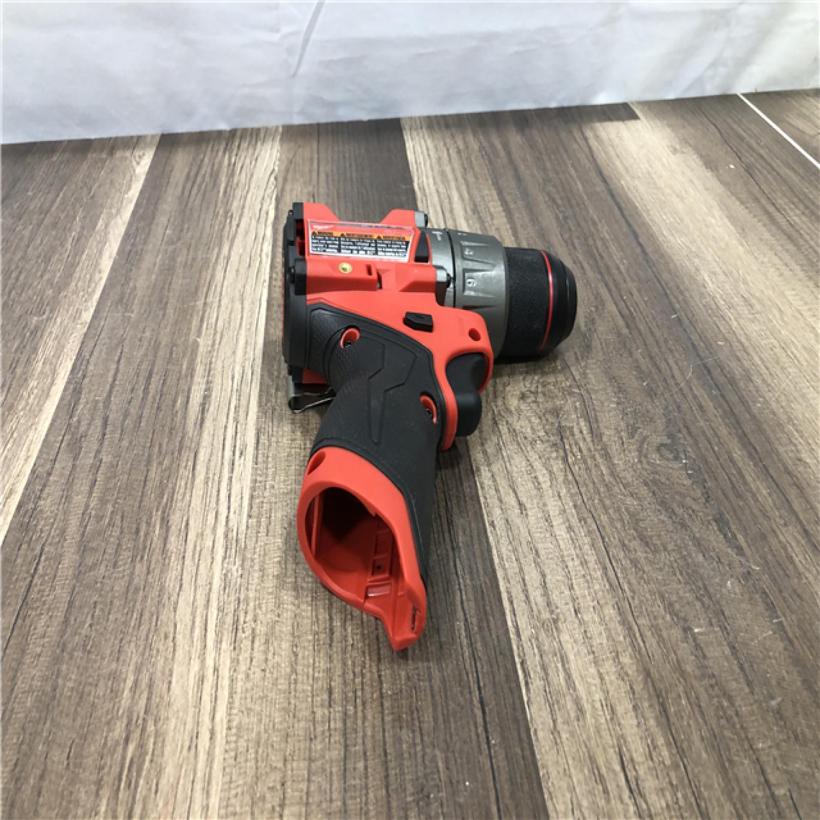 AS-IS Milwaukee  FUEL 12V Lithium-Ion Brushless Cordless 1/2 in. Hammer Drill (Tool-Only)