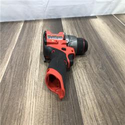 AS-IS Milwaukee  FUEL 12V Lithium-Ion Brushless Cordless 1/2 in. Hammer Drill (Tool-Only)