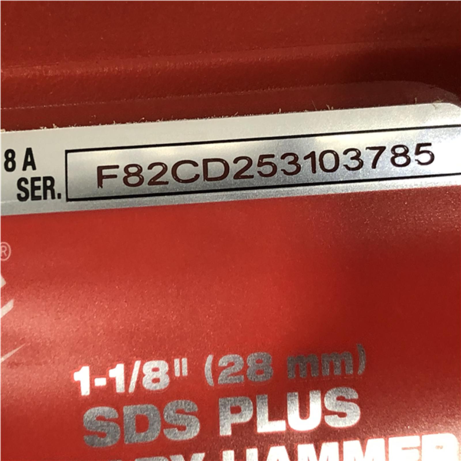 AS-IS Milwaukee 1-1/8 in. Corded SDS-Plus Rotary Hammer
