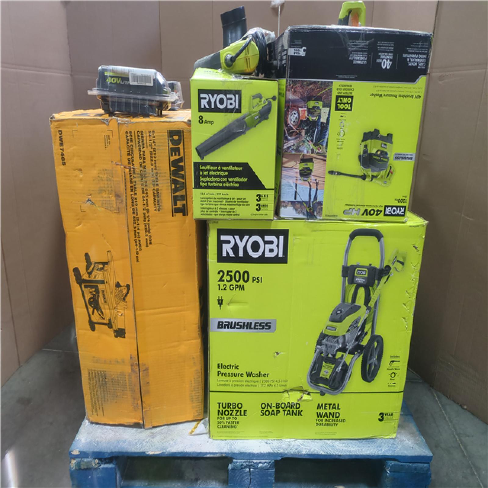 CALIFORNIA AS-IS TOOL PALLET