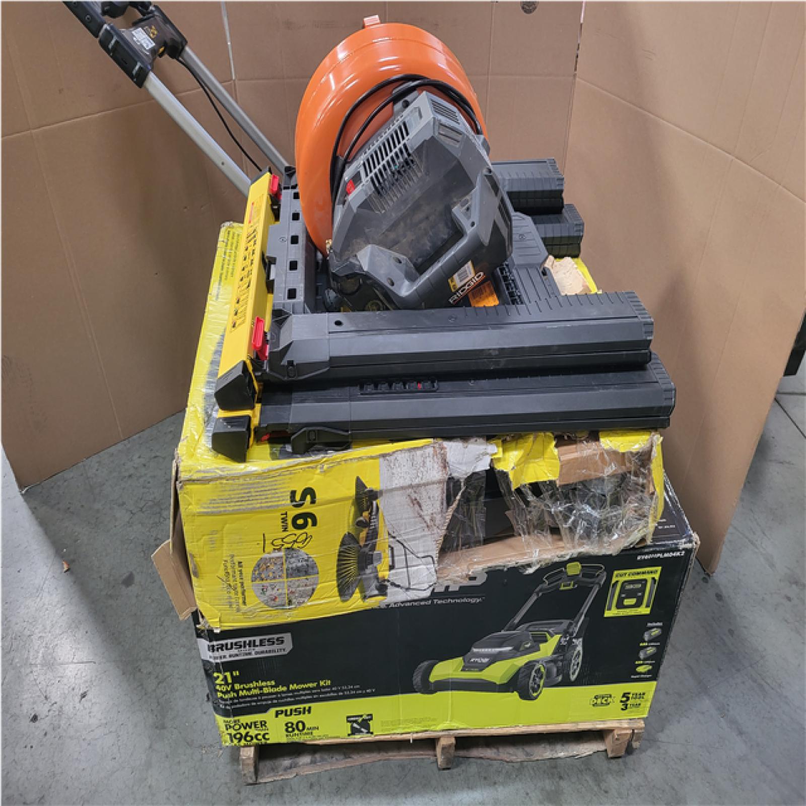 CALIFORNIA AS-IS OUTDOOR POWER EQUIPMENT
