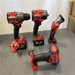 AS-IS - Milwaukee M18 FUEL 18V Lithium-Ion Brushless Cordless Combo Kit