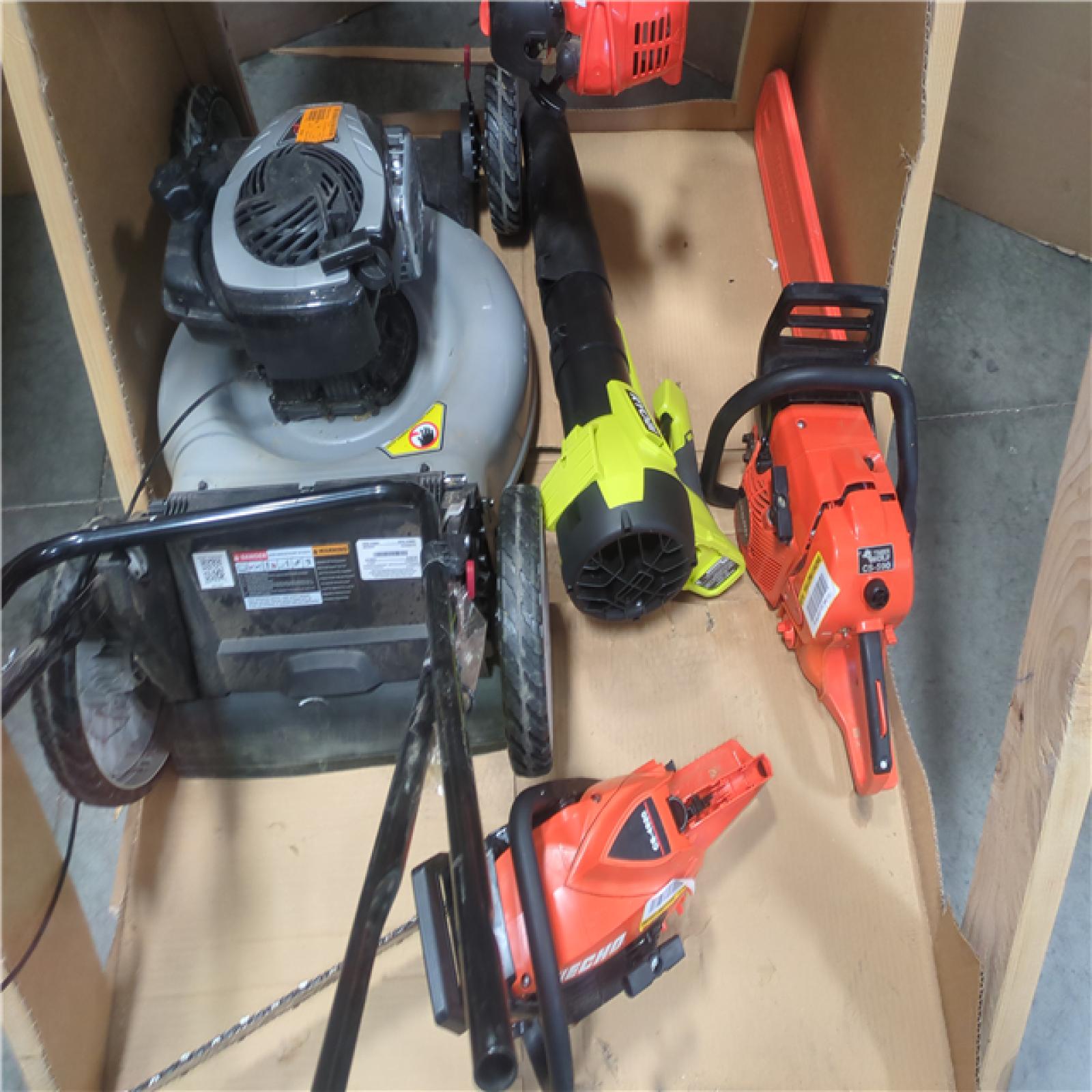CALIFORNIA AS-IS OUTDOOR POWER EQUIPMENT