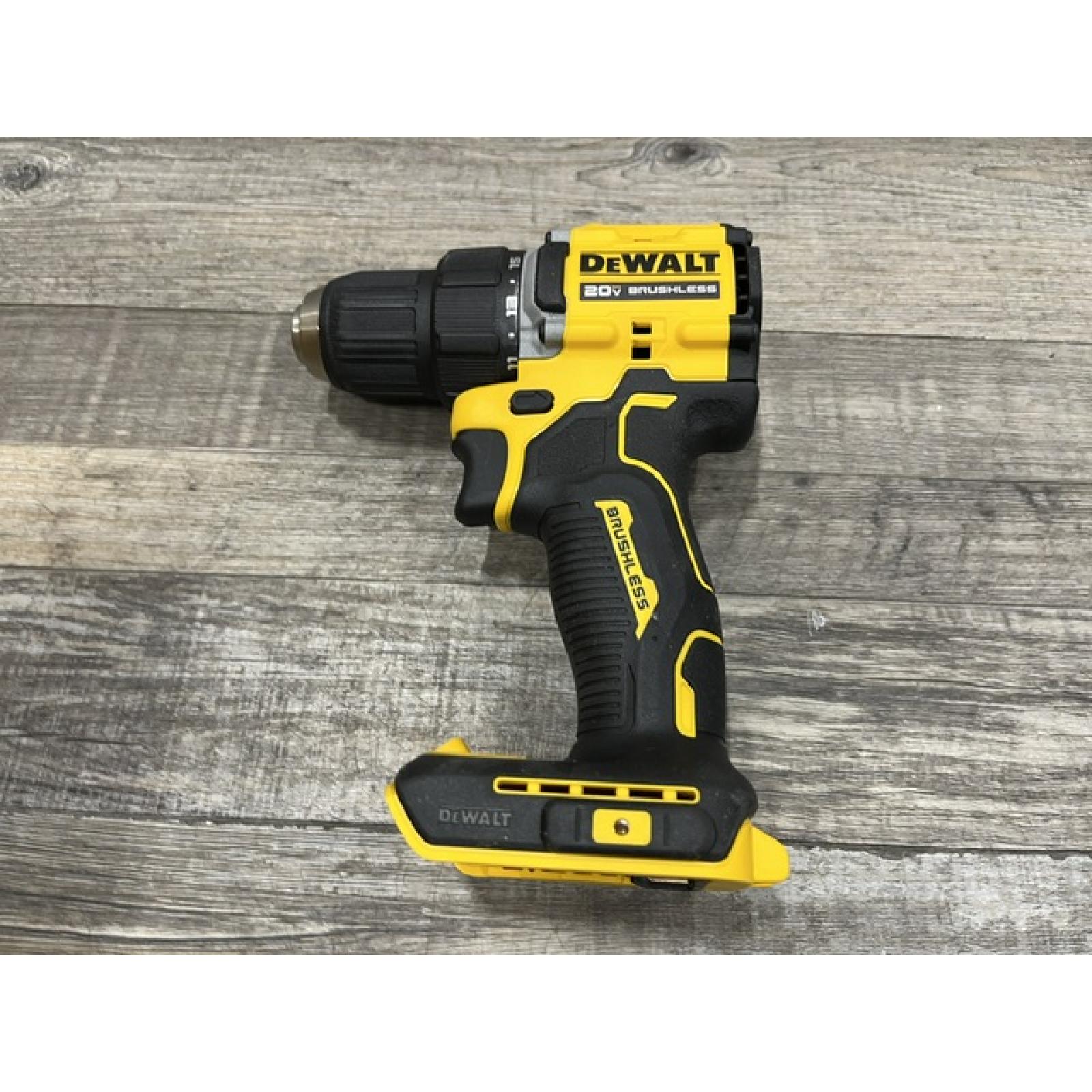 AS-IS DEWALT Atomic 20V Lithium-Ion Cordless Compact 1/2 in. Drill/Driver Kit
