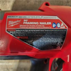 HOUSTON LOCATION - AS-IS Milwaukee FUEL 3-1/2 in. 18-Volt 30-Degree Lithium-Ion Brushless Cordless Framing Nailer (Tool-Only)