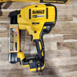 HOUSTON LOCATION - AS-IS DEWALT 20V MAX XR Lithium-Ion Cordless 18-Gauge Narrow Crown Stapler Kit