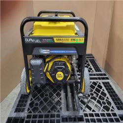 CALIFORNIA AS IS CHAMPION 5 300/4250 DUEL FUEL PORTABLE GENERATOR