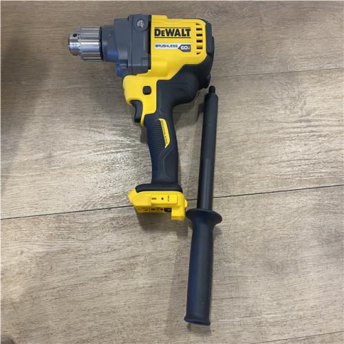 AS-IS DEWALT FLEXVOLT 60-Volt MAX Cordless Brushless 1/2 in. Mixer/Drill with E-Clutch (Tool-Only)