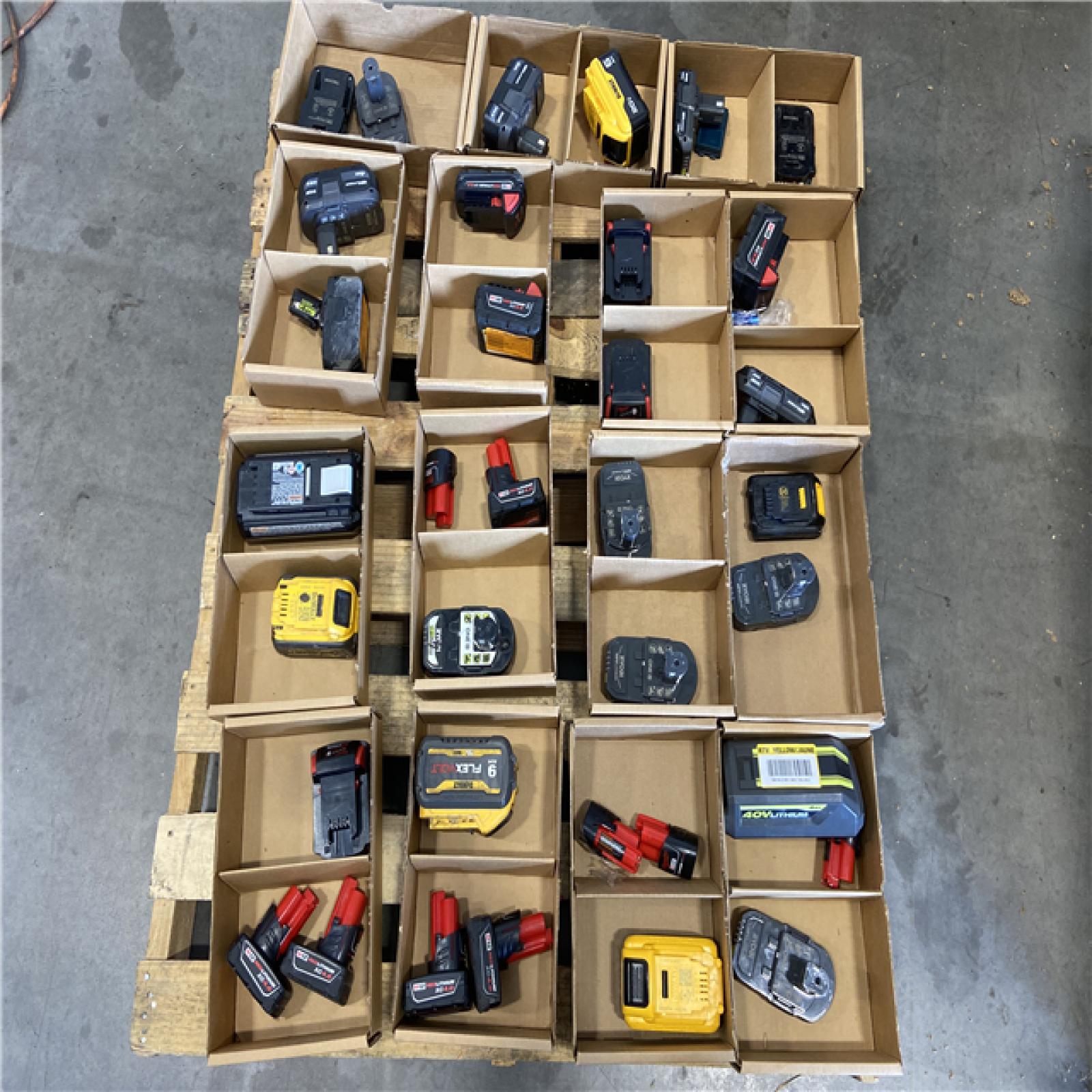 DALLAS LOCATION - AS-IS BATTERY PALLET