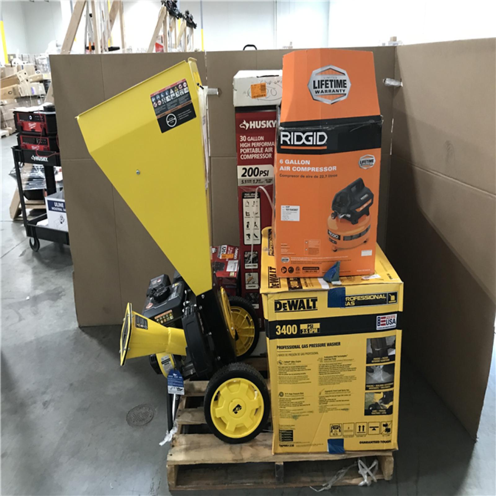 CALIFORNIA AS-IS OUTDOOR POWER EQUIPMENT