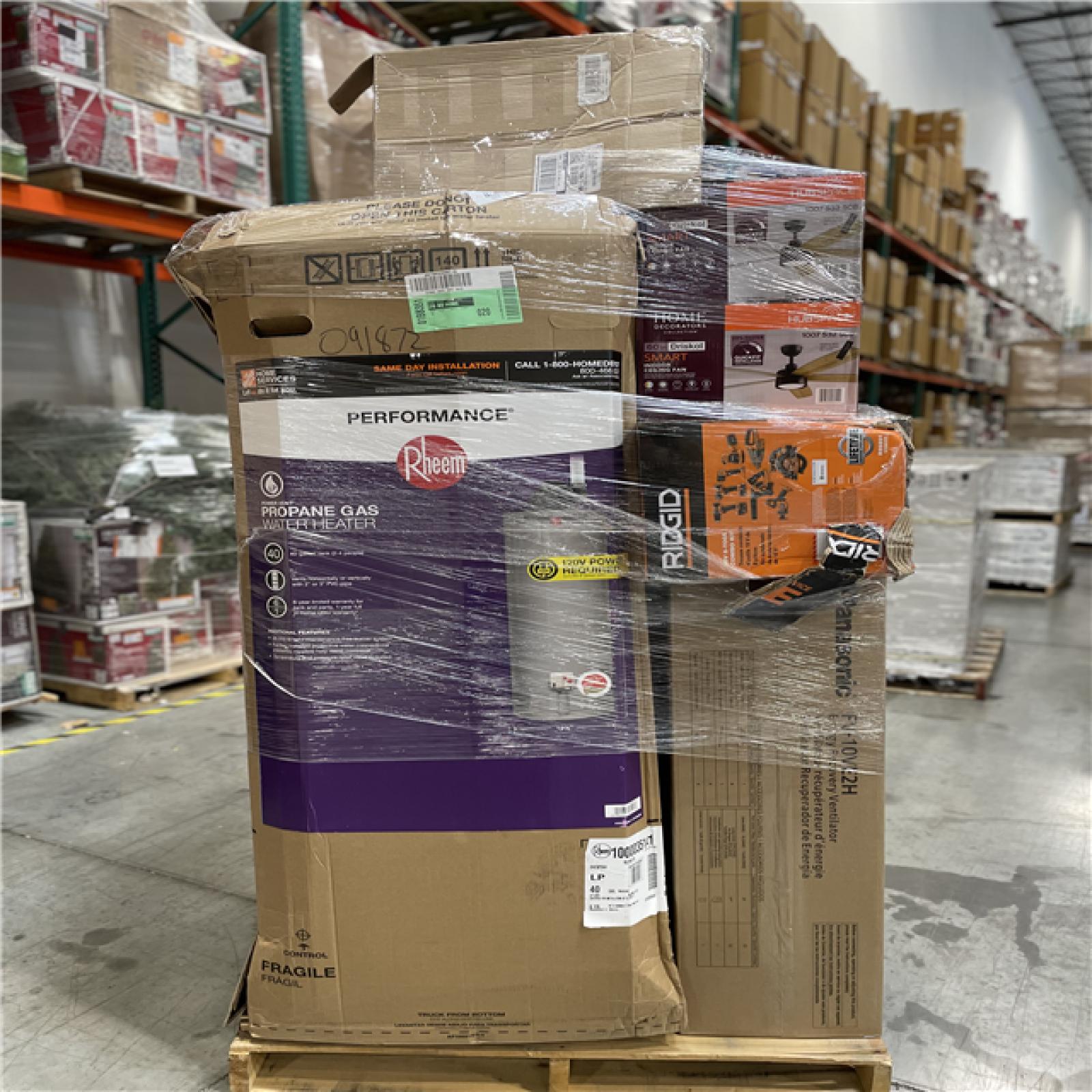 DALLAS LOCATION- AS-IS HOME IMPROVEMENT PALLET
