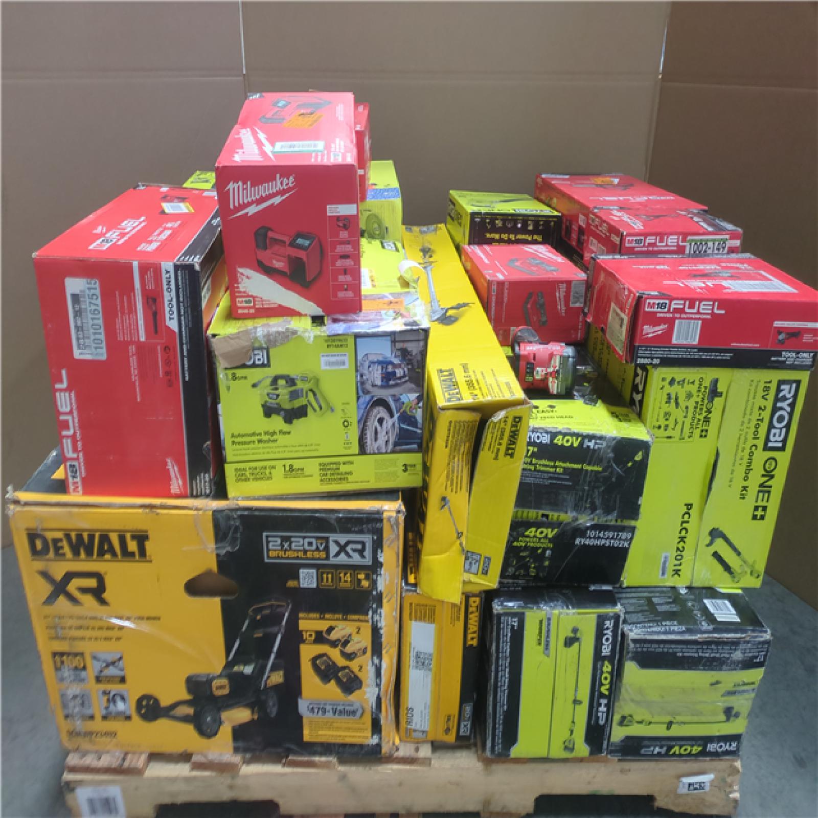 CALIFORNIA AS-IS TOOL PALLET